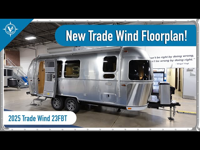 Airstream's NEWEST Travel Trailer! | 2025 Airstream Trade Wind 23FB