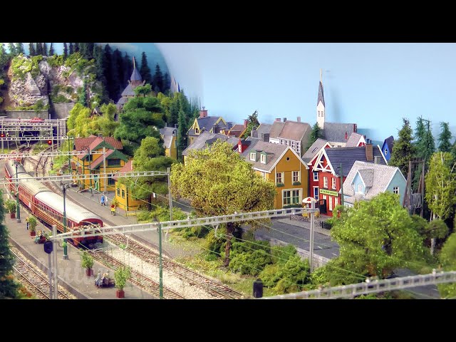 One of the most beautiful model railway layouts of Norway - De Noorse Baan by MSG Valkenswaard