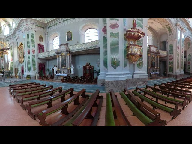 Gate1Travel Rhine river cruise - Jesuit Church, Mannheim - July -2018 - VR360