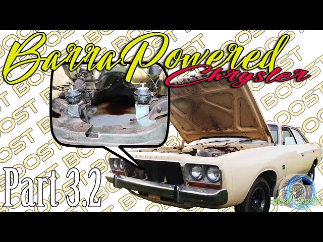 Barra Powered Chrysler Valiant Part3.2 Engine is in kind off ?   Grease Garage S2E3