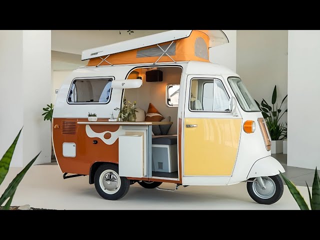 Buffalino Tricycle Camper 2025 – The Ultimate Solo Adventure Micro RV!