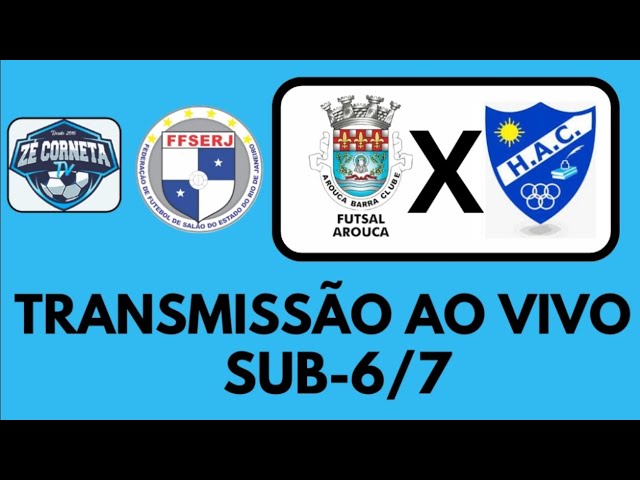 AROUCA X HELIÓPOLIS | SUB-6/7 FEDERAÇÃO TORNEIO DE VERÃO | 16-02-25