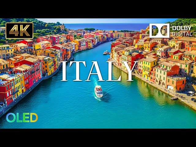 ITALY 4K - Discover Stunning Landscapes with Cinematic Music | 4K Dolby Vision | 4K HDR 60fps