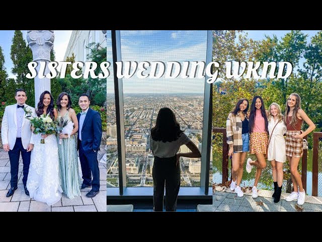 PA & NJ Weekend | Sister's Destination Wedding Vlog