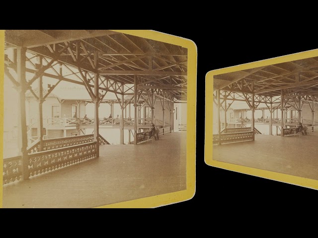 Piazza, Sea View House, Martha's Vineyard MA ~1870s (VR 3D still-image)