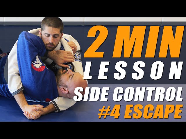 DMBJJ QUICK LESSON - Side Control #4 Escape (High/Low Method)