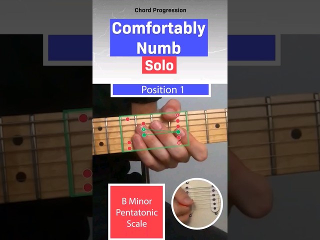 How to play the solo on Comfortably Numb by Pink Floyd