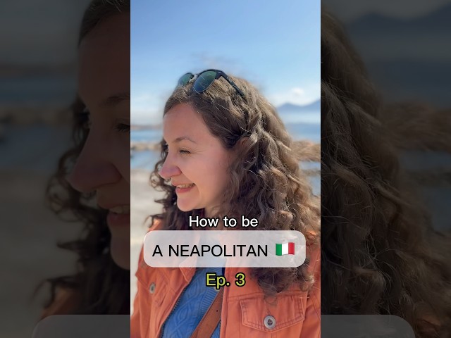 Ep.3 - How to be a Neapolitan 🇮🇹: No worries 😉 #italian #indian #comedy #shorts