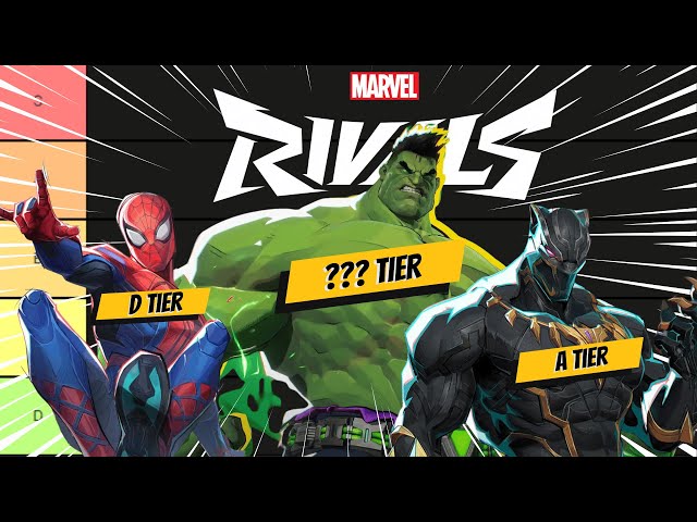 Marvel Rivals Ranked From WORST to BEST