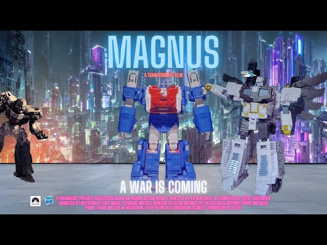 Transformers Studio Series 86 Ultra Magnus Unboxing Stop Motion