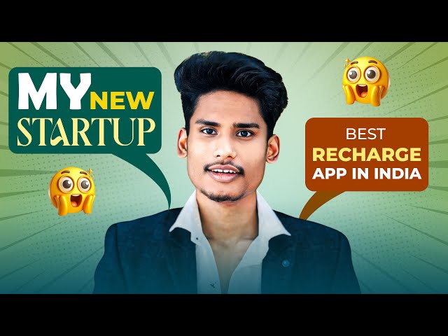 My New Startup | Best Recharge Commssion App In INDIA 🔥