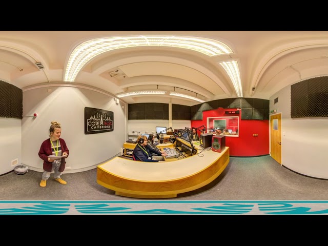 Cambridge Regional College: Radio Station 360 Virtual Tour