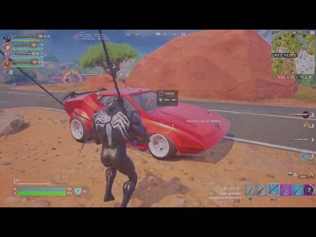 Fortnite wrecked clutch victory royale with Venum