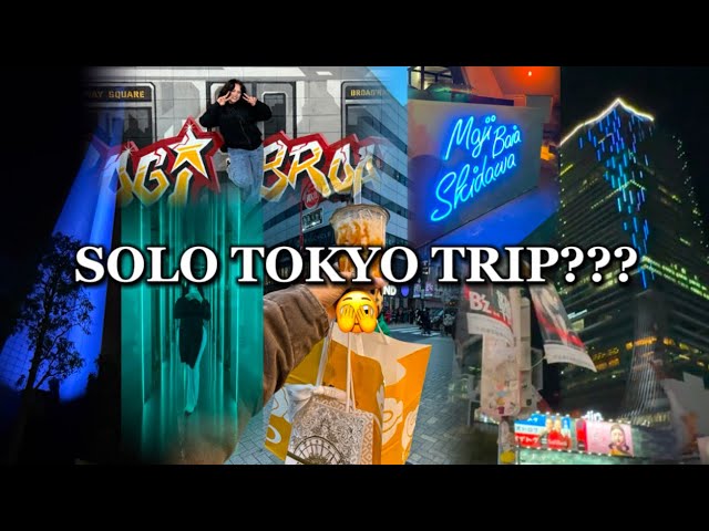 Solo Trip to TOKYO As a 21 yr Old Female