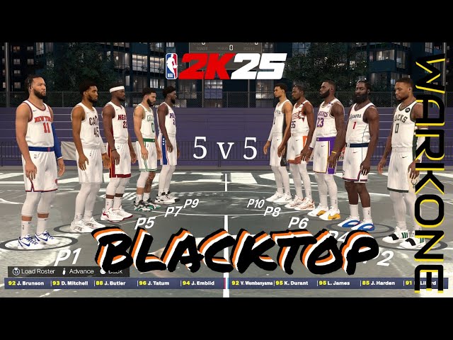 NBA 2K25 - BlackTop 5 v 5