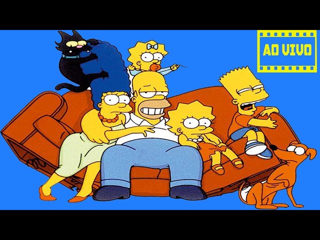 Os Simpsons Ao Vivo FULL HD -  Simpsons 24 HORAS AO VIVO Dublado (PT BR)