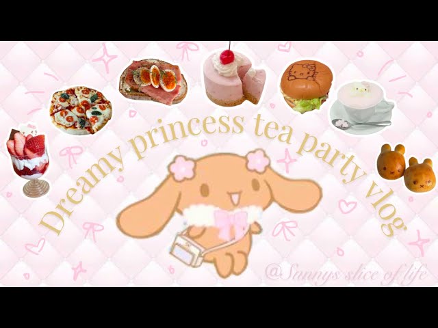 A Tea Party Fit for a Host Club Princess 🌸☕✨| Aesthetic tea party vlog