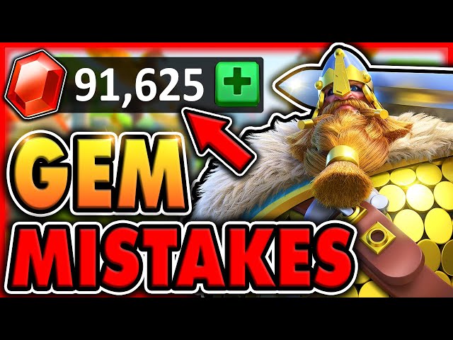 Stop WASTING Gems! Rise of Kingdoms Gem Spending GUIDE 2025