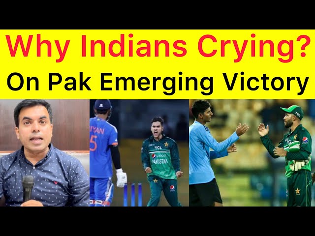 Why Indians crying over Pakistan emerging Asia Cup Victory | Indians blame Pak select Senior players