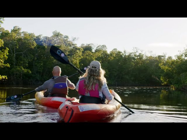 Paddle through 190-miles of breathtaking beauty along the majestic Great Calusa Blueway