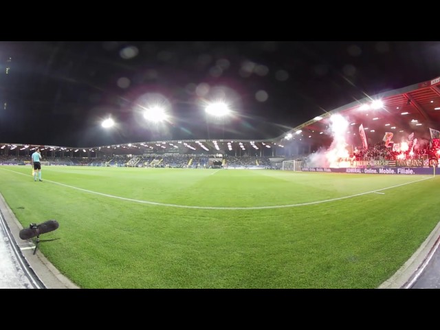 05.April 2017 - Samsung Cup - SKN St.Pölten - SK Rapid Wien - Block West 360 Grad