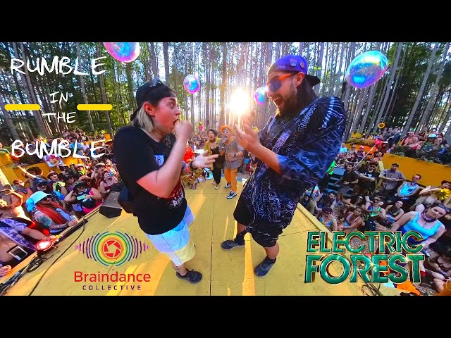 Rumble In The Bumble - Beatbox Battle at Electric Forest 2023 (VR 360 Braindance)