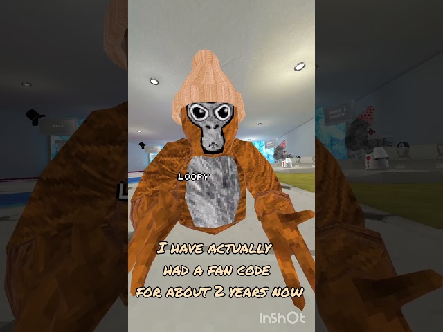 MY FAN CODE!!! #gorillatag #fancode #fyp #gtag #vr #shorts #gorilla #trending #gtagvr #fypシ゚  #memes