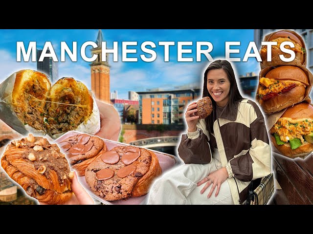 Trying Manchester’s VIRAL Food Spots 🐝 MANCHESTER FOOD TOUR