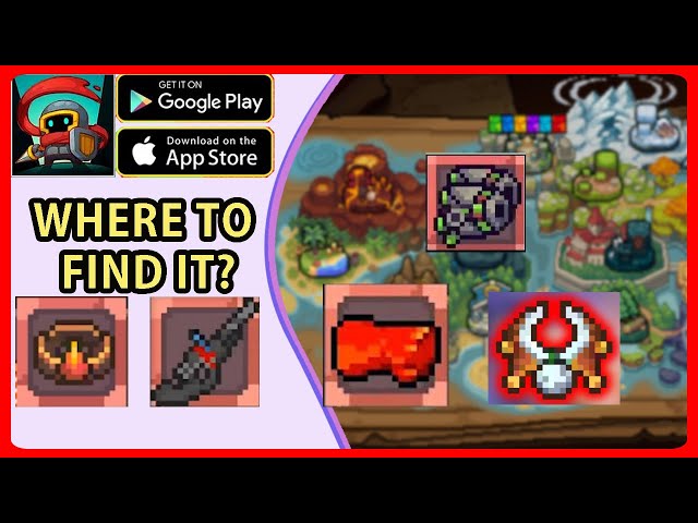 Soul Knight Prequel ✬ All Places Where You Can Farm Red Equipment (Insane)