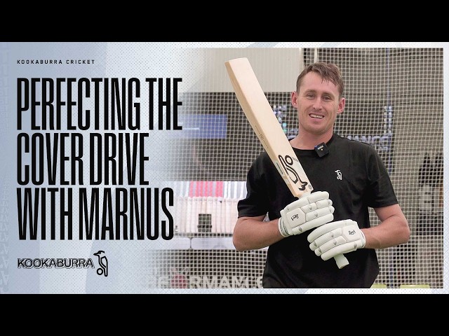 Play the Perfect Cover Drive with Marnus Labuschagne | Kookaburra Cricket