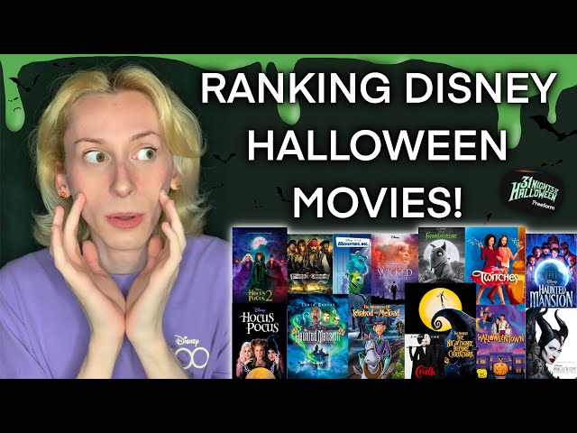 RANKING DISNEY HALLOWEEN MOVIES! 👻🪦🧙🏻‍♀️with Nicky Marra!