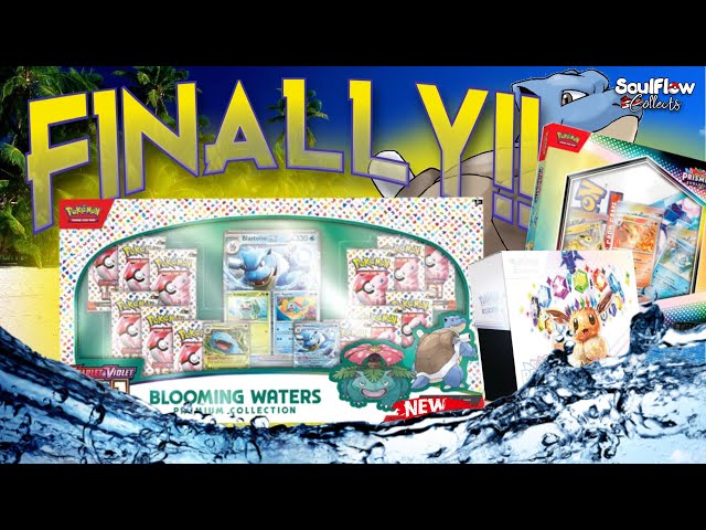 BLOOMING or BOOMING Waters Pokemon 151 & Prismatic Evolutions Opening (Poster Collection & ETB) 💦