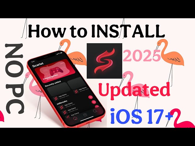 2025 UPDATED! Install IPA files on iPhones and iPads without revocations | Install Scarlet on iOS