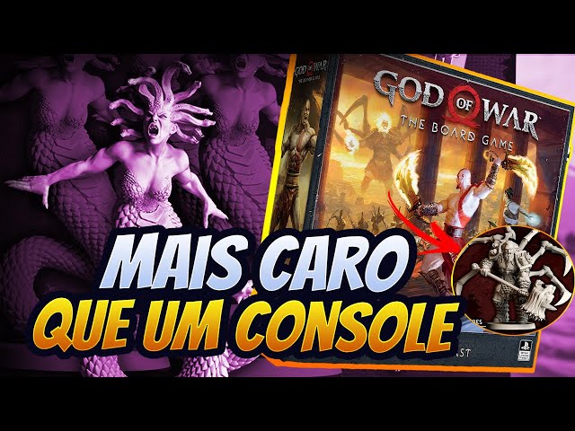 TUDO Sobre GOD OF WAR : O Jogo de tabuleiro (Board Game)