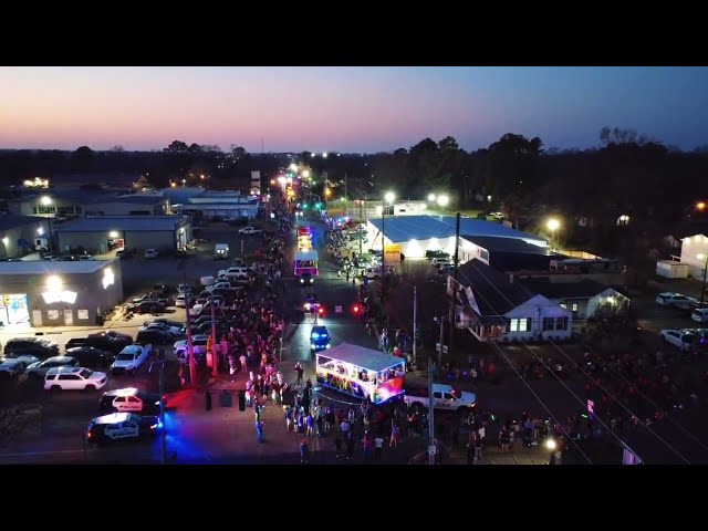 2025 Mardi Gras Parade | Drone 4k Shot in WM, LA