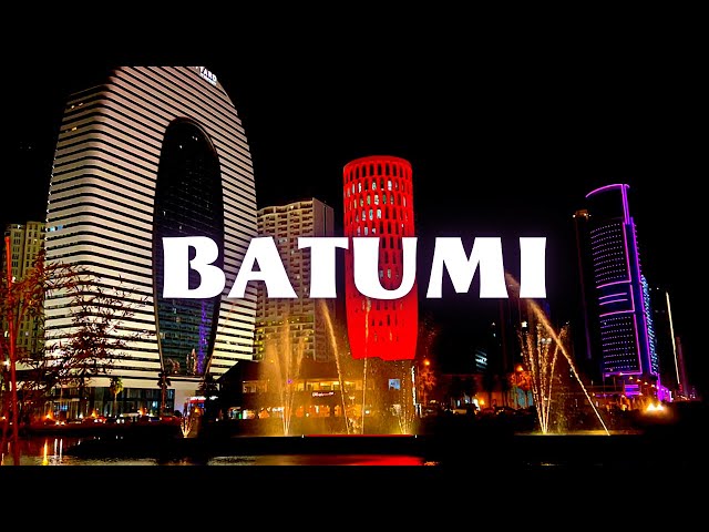 BATUMI in WINTER, Things to Do, Part 1 | Georgia Travel Vlog | Eastern Europe Travel