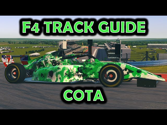 iRacing Track Guide COTA | Formula IR-04 | W10 S2 2023