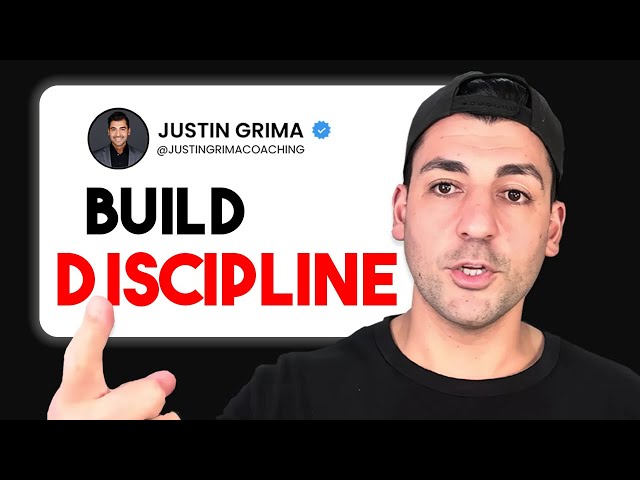 How to be disciplined (The easy way)