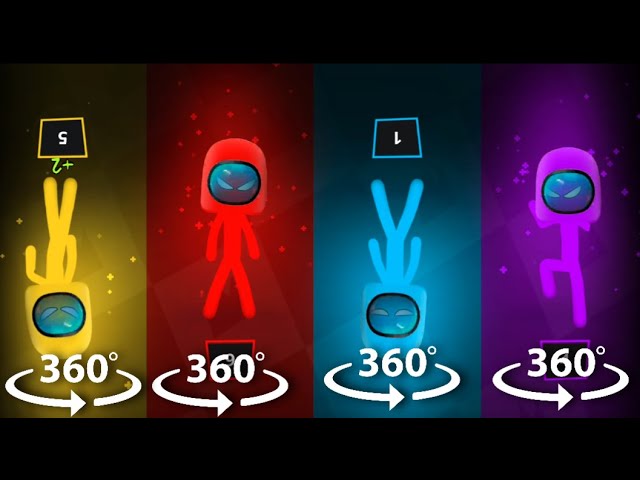 The Stickman MINIGAMES random Gameplay - Stickman Party 1 2 3 4 Player