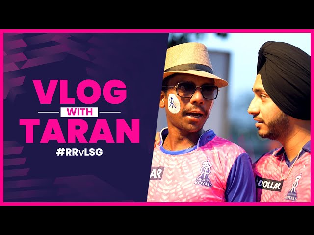 Fun Filled Evening With The Home Crowd ft. Taran | Royals BTS | Rajasthan Royals