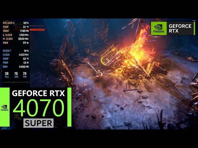 RTX 4070 SUPER | No Rest for the Wicked (1080p, 1440p, 4K)