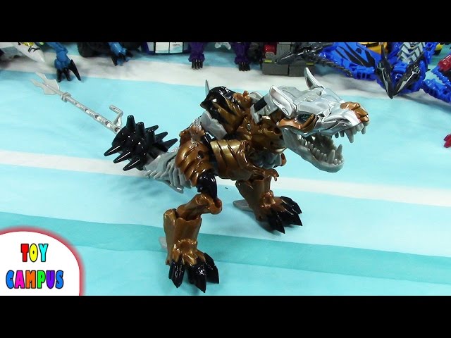 Dinobot Grimlock Transformers Age of Extinction | Dinosaur Tyrannosaurus Rex | ToysReview ToyCampus