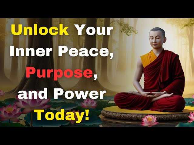 🔴 Unlock Your Inner Peace, Purpose, and Power Today! Lesson of an Enlightened Monk