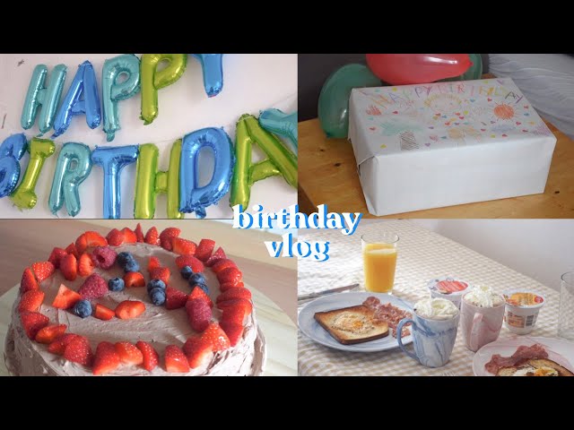 VLOG 3 🎁 birthday vlog, เตรียมงานวันเกิดมาวิน, ทำเค้กครั้งแรก 🎂, ยำวุ้นเส้น, Fjällräven Kanken 🎒