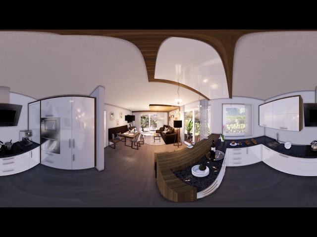 360 Animation of Interior Scene - 8K