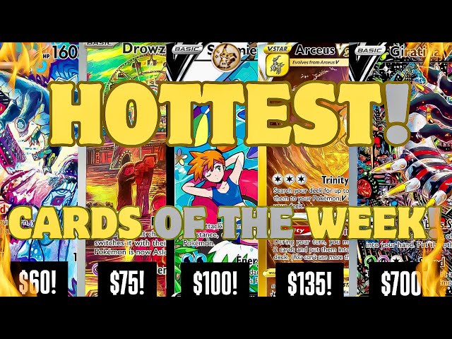 BUY WITH CAUTION! - HOTTEST POKÉMON CARDS of the WEEK!