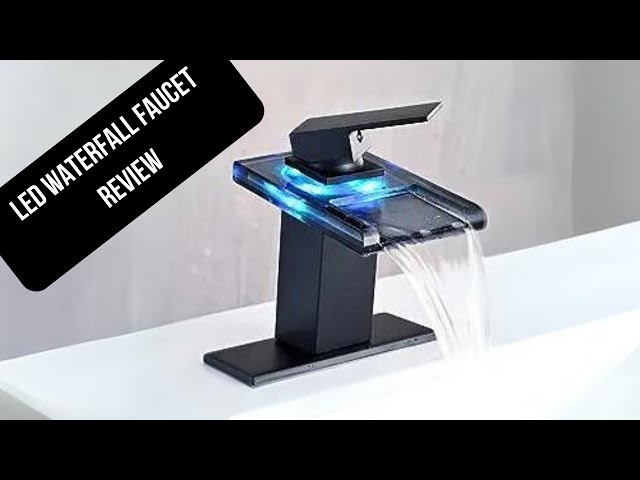 Product Review: LED Waterfall Faucet