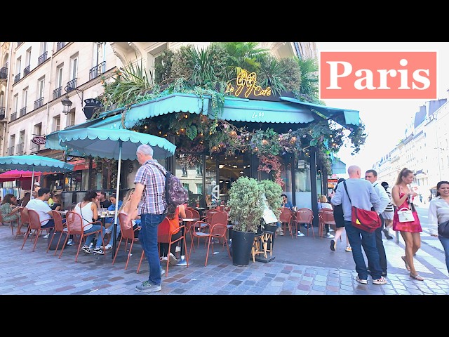 Paris France - Paris walking tour, Paris 4K, Paris walk , Paris 4K HDR