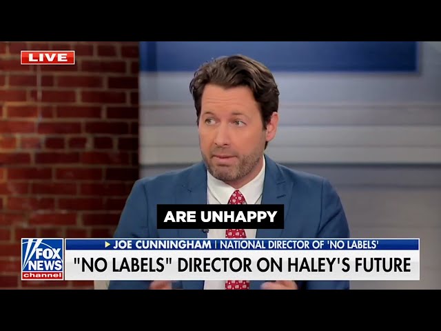 Joe Cunningham on Fox & Friends Talking No Labels' Ballot Line