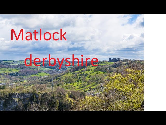 Visit to Matlock  Derbyshire waterfall and forest walking tour #matlock  #derbyshire